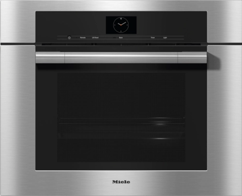 Miele DGC 7585 Clean Touch Steel — 30" Combi-Steam Oven (XXL, Plumbed)