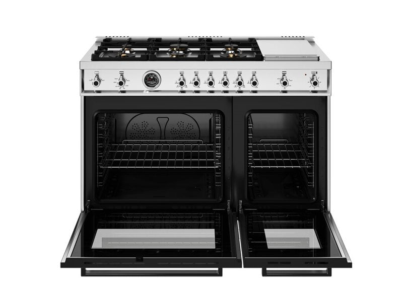 Bertazzoni Bertazzoni Pro Series 48" All-Gas Range 6 Brass Burners and Griddle - Culinary Kitchen OKC