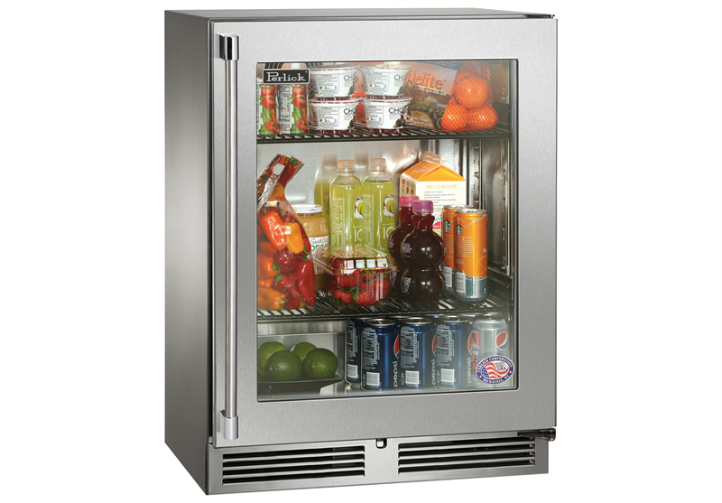 Perlick Perlick 24" Signature Series Shallo Depth Fridge Marine & Coastal Series - Culinary Kitchen OKC