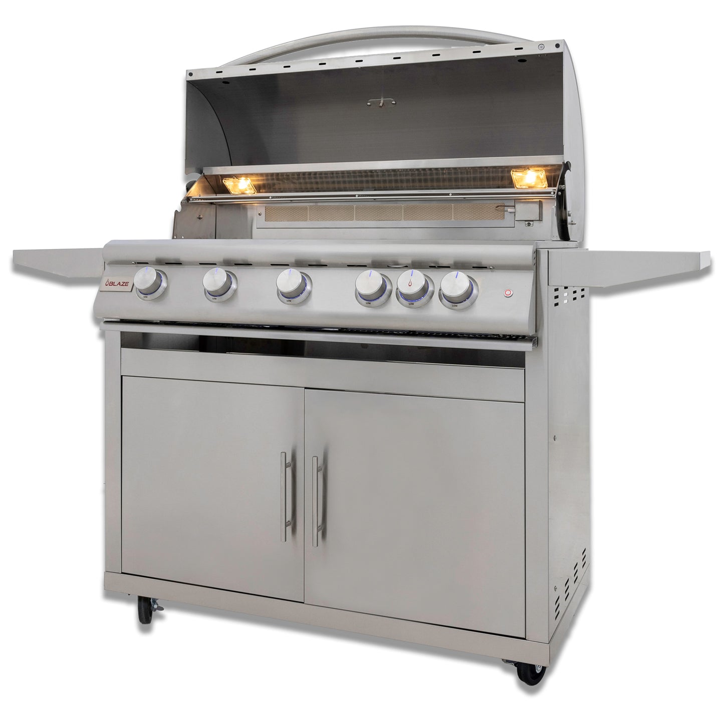 Blaze Blaze 40" 5 Burner Premium LTE+ Gas Grill w Rear Burner - Culinary Kitchen OKC