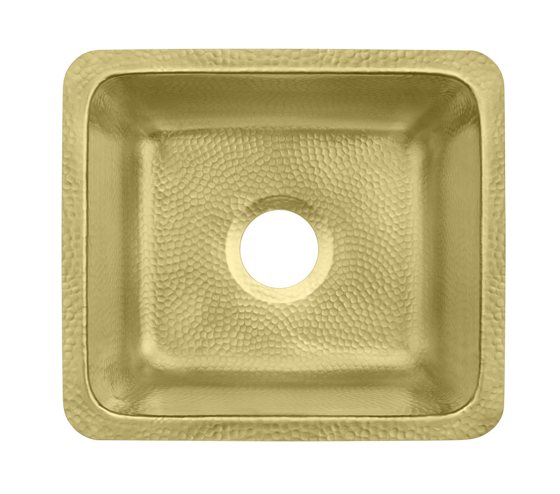 Thompson Traders Thompson Traders Rivera Hammered Brass Kitchen Sink - Culinary Kitchen OKC