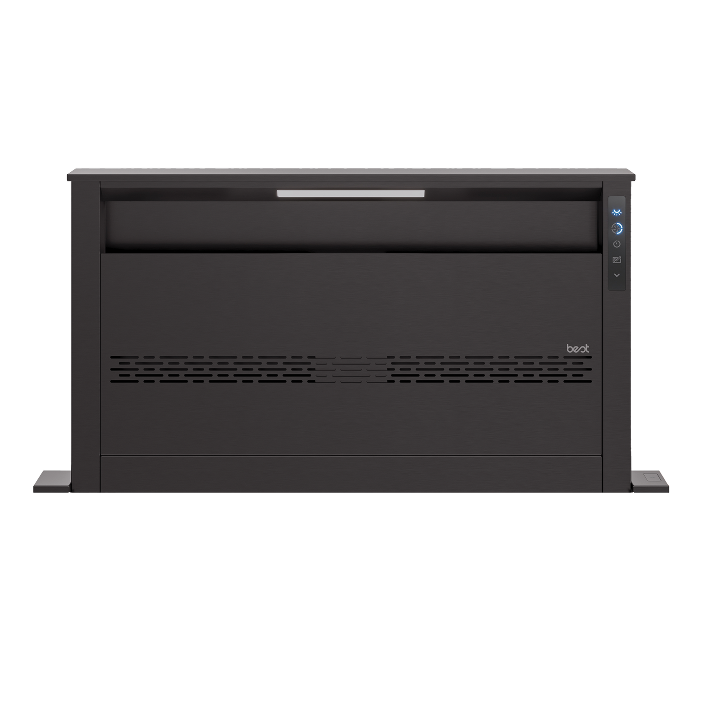 Best Best D49M Series Downdraft Range Hood Black Stainless Steel - Culinary Kitchen OKC