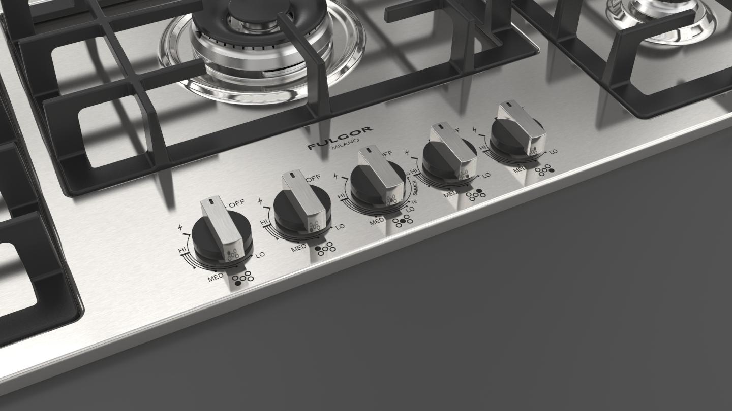 Fulgor Milano Fulgor Milano 36" Gas Cooktop - Culinary Kitchen OKC