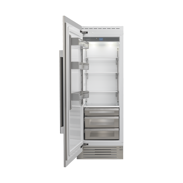Fulgor Milano Fulgor Milano 24" Built-In Fridge Column Left Hinge - Culinary Kitchen OKC