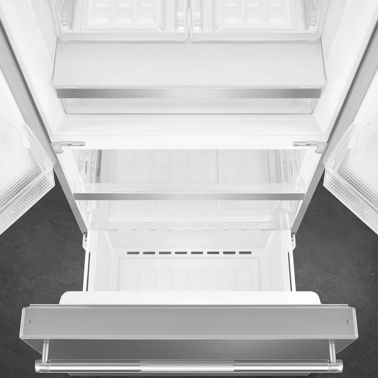 Zephyr Smeg 30" French Door Refrigerator - Culinary Kitchen OKC