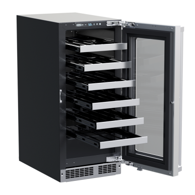 Marvel Marvel 15" Professional Single Zone Wine Fridge w Reversible Hinge - Culinary Kitchen OKC