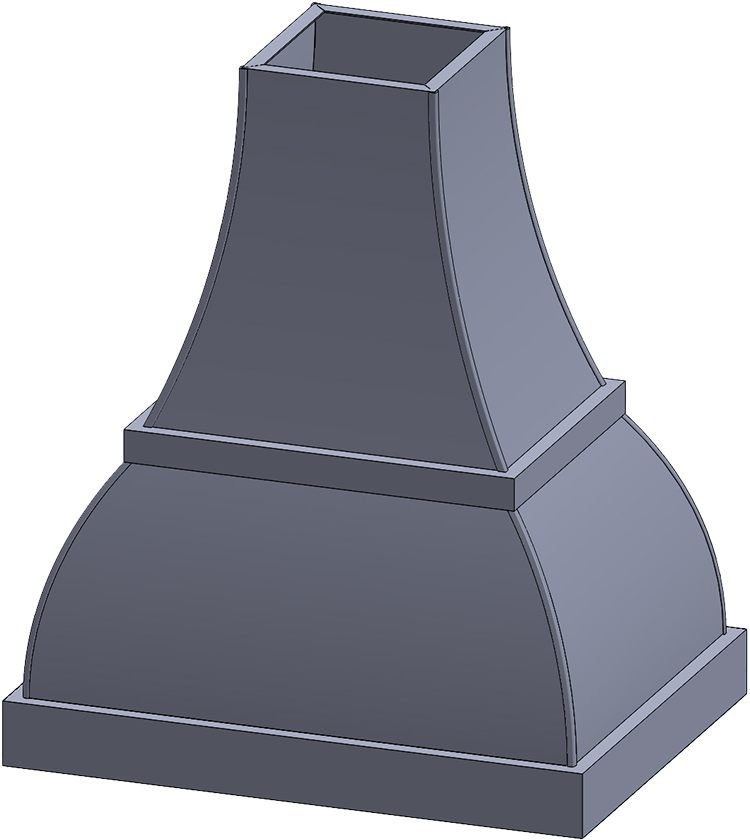 Modern-Aire Modern-Aire Island Hood PSI-35 - Culinary Kitchen OKC