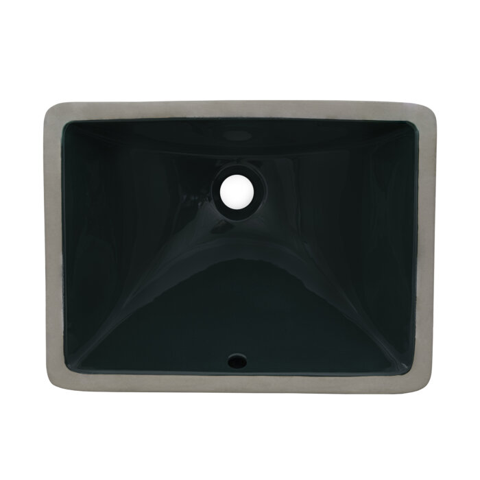 Ruvati Ruvati Undermount Bathroom Sink Porcelain Ceramic w Overflow - Culinary Kitchen OKC