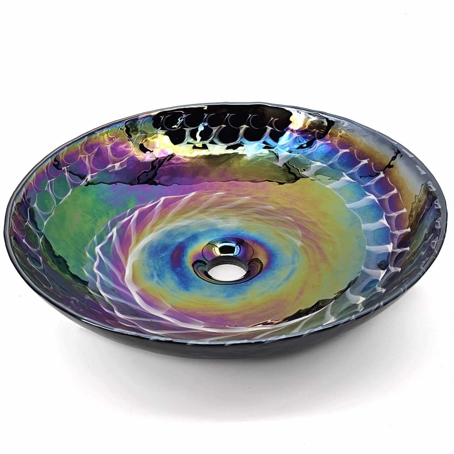 Ruvati Ruvati Murano 16" Glass Art Vessel Circle Bathroom Sink - Culinary Kitchen OKC