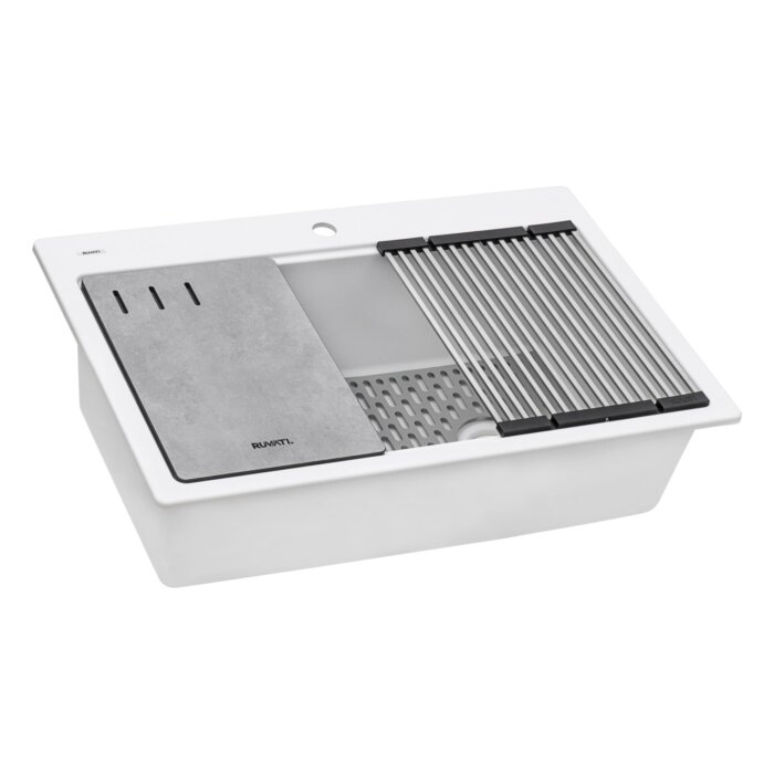 Ruvati Ruvati 33" epiStage Kitchen Sink Topmount - Culinary Kitchen OKC