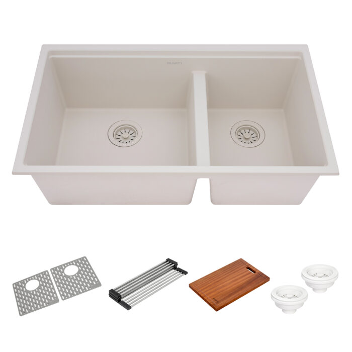 Ruvati Ruvati epiRock 33" White Kitchen Sink - Culinary Kitchen OKC