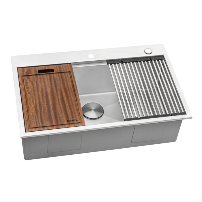 Ruvati Ruvati Siena Drop-In Stainless Steel Kitchen Sink - Culinary Kitchen OKC