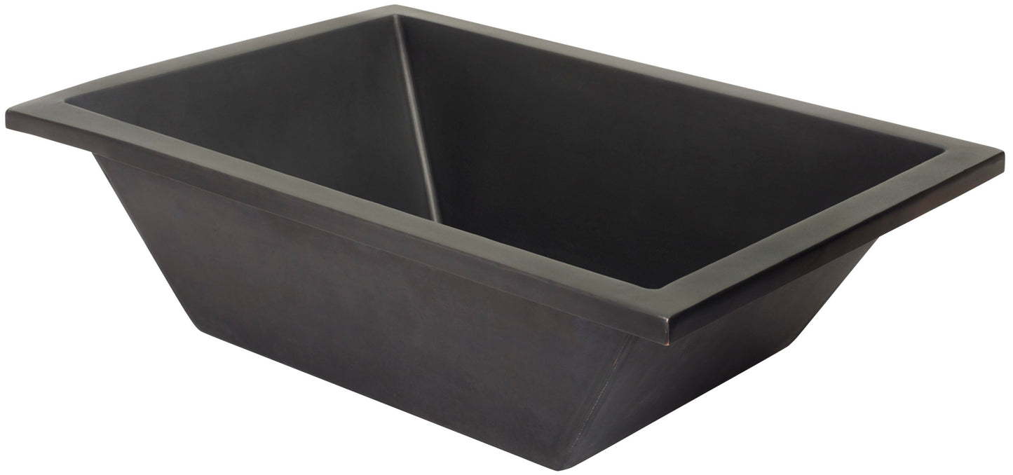 Thompson Traders Tonala Matte Black Bathroom Sink