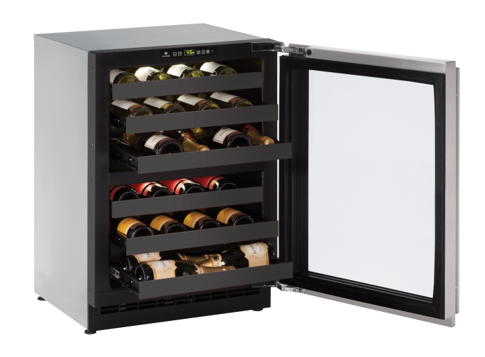 U-Line U-Line 2000 Series 24" Undercounter Dual-Zone Wine Refrigerator - Culinary Kitchen OKC