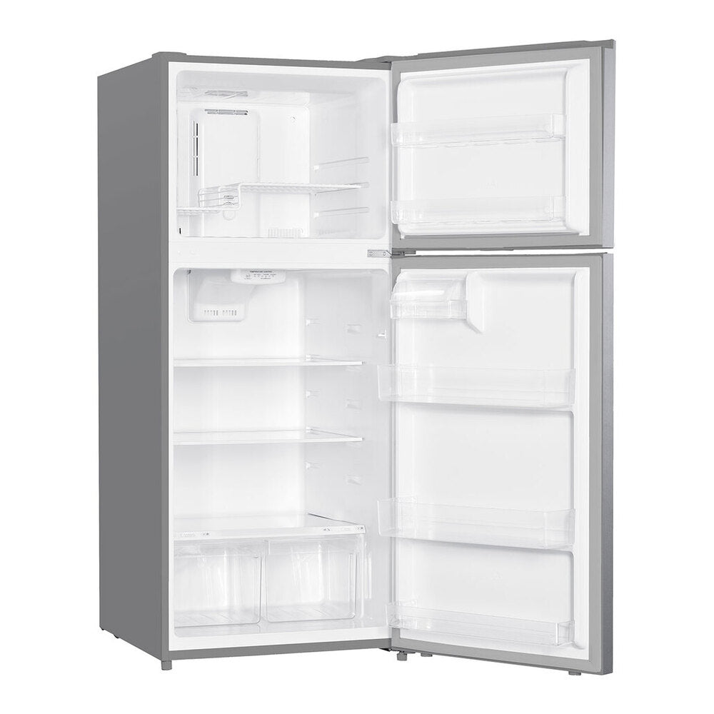 Verona Verona 28 inch Top Freezer Refrigerator with 17.6 cu. ft. Total Capacity, Reversible Doors, Recessed Handle, Energy Star Stainless Steel Look - Culinary Kitchen OKC