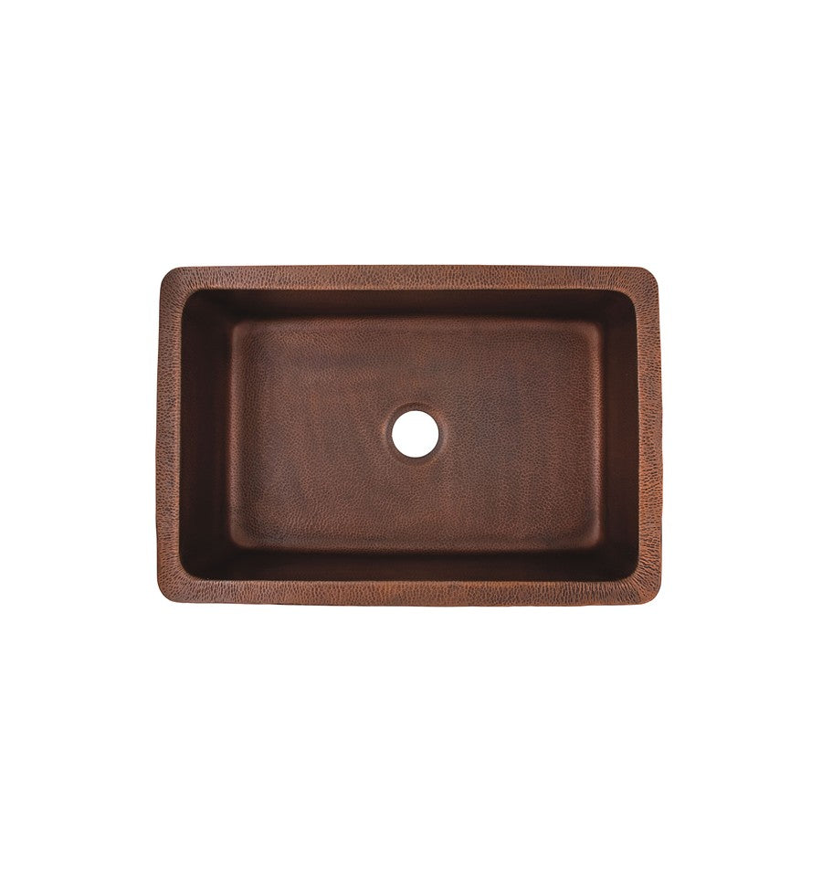 Thompson Traders Thompson Traders Quiroga Antique Copper II Kitchen Sink - Culinary Kitchen OKC