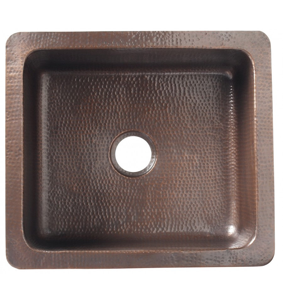 Thompson Traders Thompson Traders Quiroga Antique Copper Kitchen Sink - Culinary Kitchen OKC