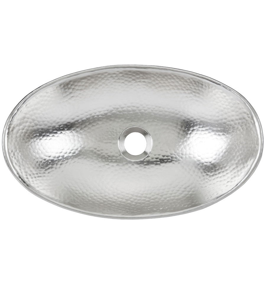 Thompson Traders Thompson Traders Ocampo Hammered Nickel Bathroom Sink - Culinary Kitchen OKC