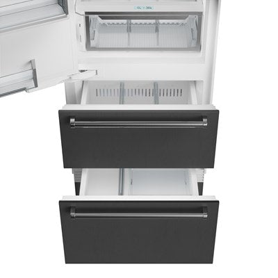 Sub-Zero 30" Designer Over-and-Under Refrigerator/Freezer with Ice Maker and Internal Dispenser - Panel Ready