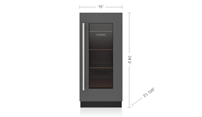 Sub-Zero 15" Designer Undercounter Beverage Center - Panel Ready