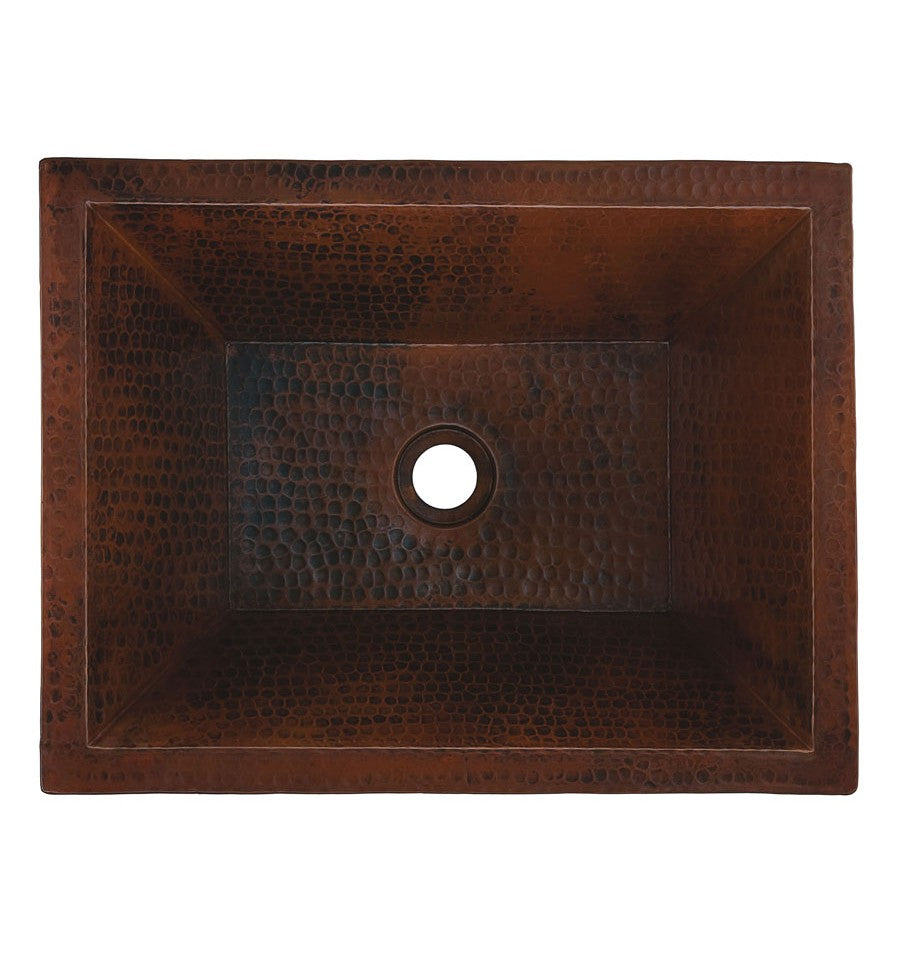 Thompson Traders Thompson Traders Tonala Aged Copper Bathroom Sink - Culinary Kitchen OKC