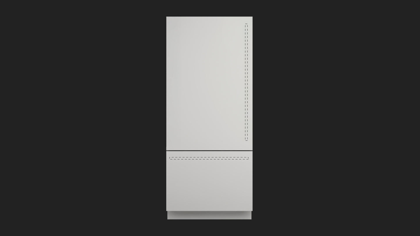 Fulgor Milano Fulgor Milano 36" Overlay Built-In Fridge Left Hinge - Culinary Kitchen OKC