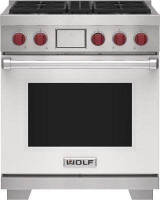 Wolf 30" Dual Fuel Range - 4 Burners