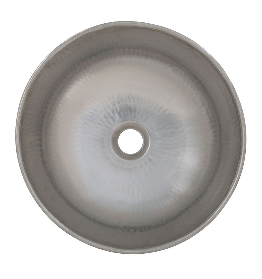 Thompson Traders Thompson Traders Leon Hammered Nickel Bathroom Sink - Culinary Kitchen OKC