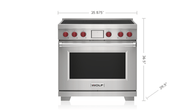 Wolf 36" Professional Induction Range