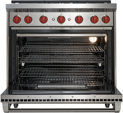 Wolf 36" Gas Range - 6 Burners