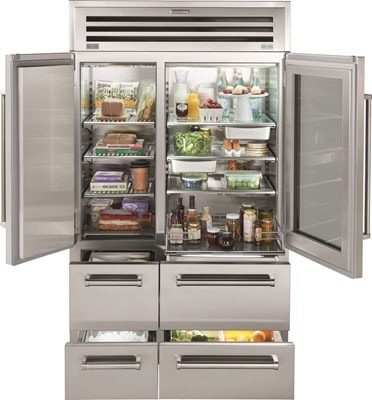 Sub-Zero 48" PRO Refrigerator/Freezer with Glass Door