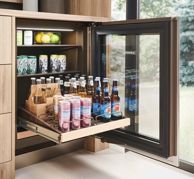 Sub-Zero 24" Designer Undercounter Beverage Center - Panel Ready
