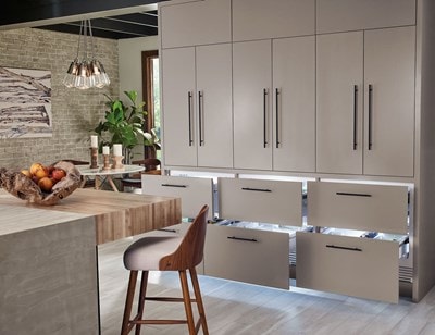 Sub-Zero 30" Designer Freezer Drawers with Ice Maker - Panel Ready