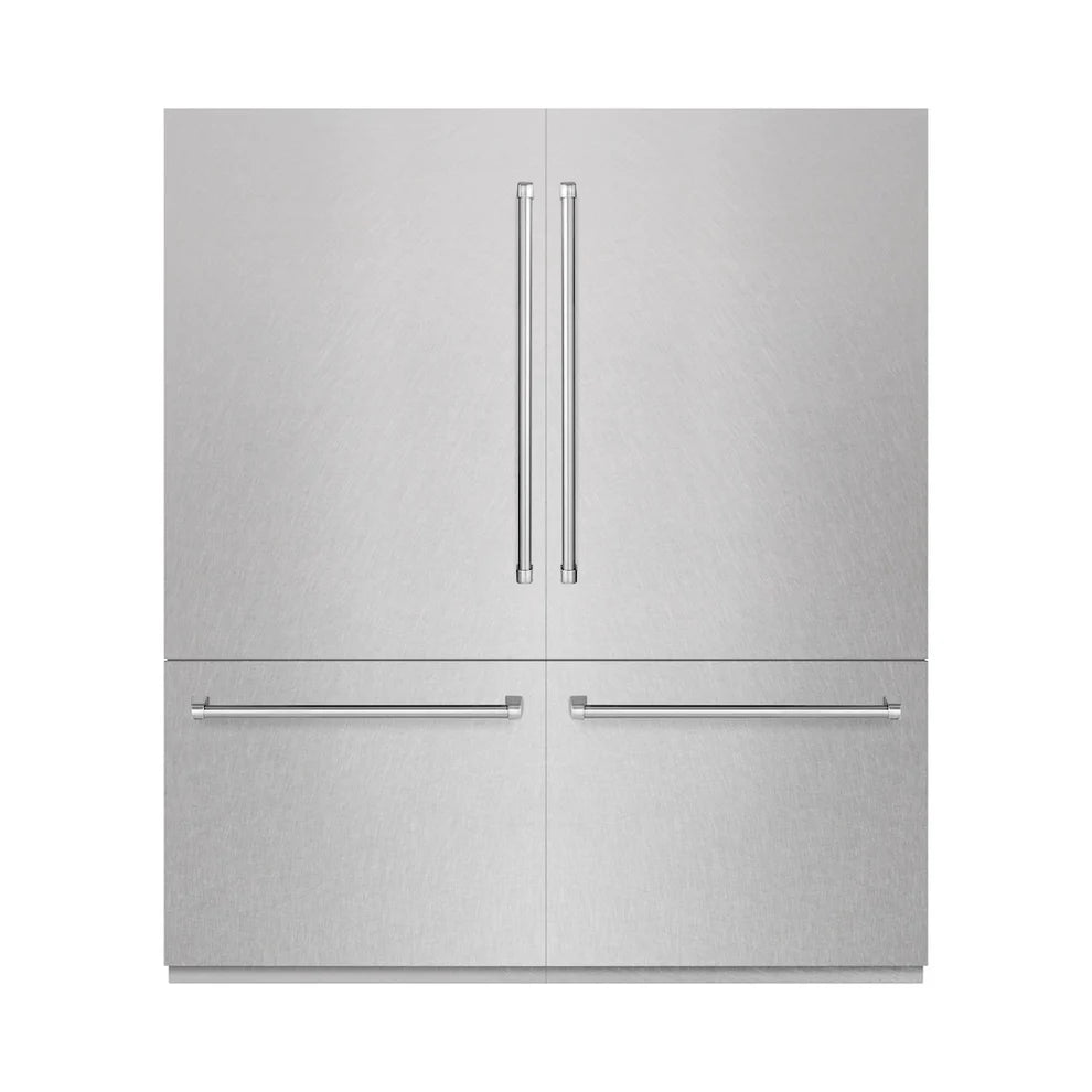 ZLINE 72" French Door Built-In Fridge w Freezer and Water Dispensers ...