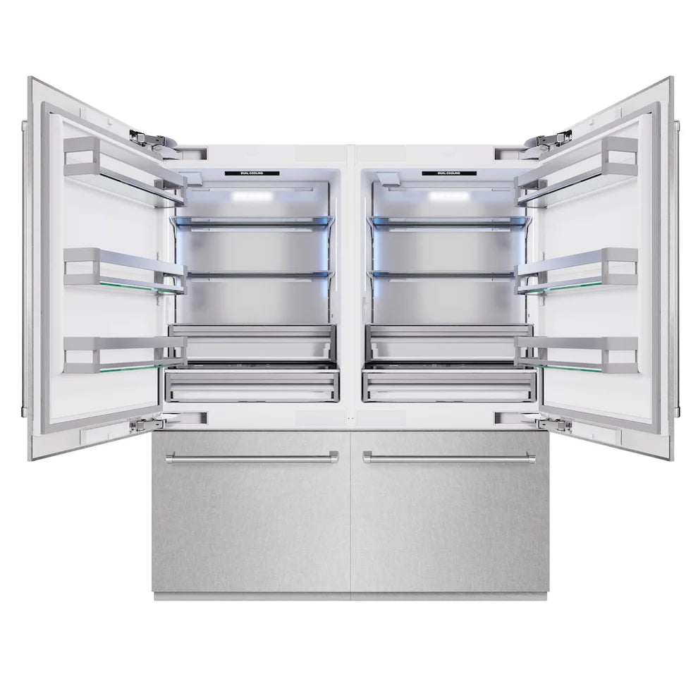 ZLINE ZLINE 72" French Door Built-In Fridge w Freezer and Water Dispensers - Culinary Kitchen OKC