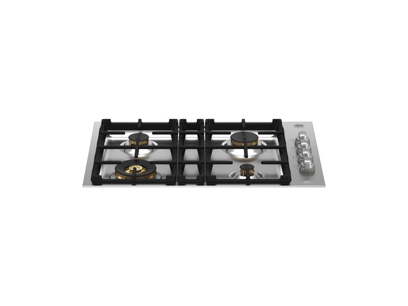 Bertazzoni Bertazzoni Master Series 30" Drop-In Gas Cooktop w 4 Brass Burners - Culinary Kitchen OKC