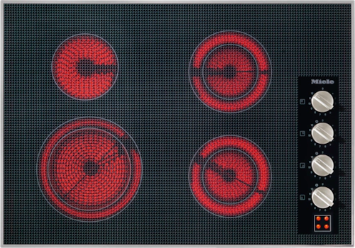 Miele KM 5624 — 24" Electric Cooktop Stainless Steel 240V