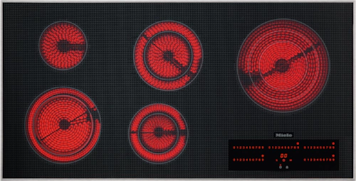 Miele Miele KM 5880 240V — 42" Electric Cooktop Stainless Steel - Culinary Kitchen OKC