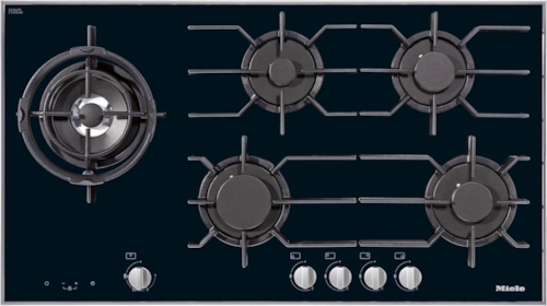 KM 3054-1 G 36" Gas on Glass Cooktop