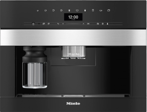 Miele CVA 7445 Clean Touch Steel — Built-In Coffee System (Plumbed)