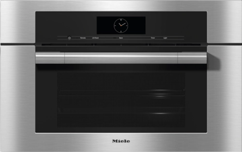 Miele Miele DGC 7770 Clean Touch Steel — 30" Combi-Steam Oven XL, Non‑plumbed - Culinary Kitchen OKC