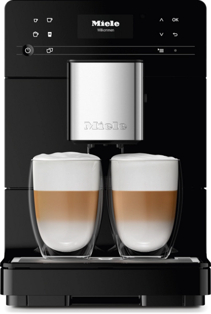 Miele CM 5310 Silence Obsidian Black — Countertop Coffee Machine