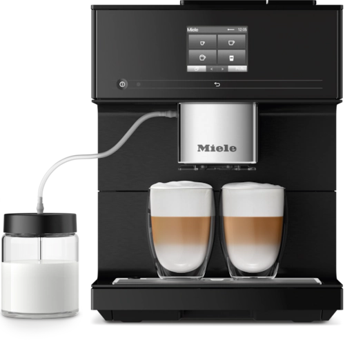 Miele Miele CM 7750 CoffeeSelect Obsidian Black— Countertop Coffee Machine - Culinary Kitchen OKC