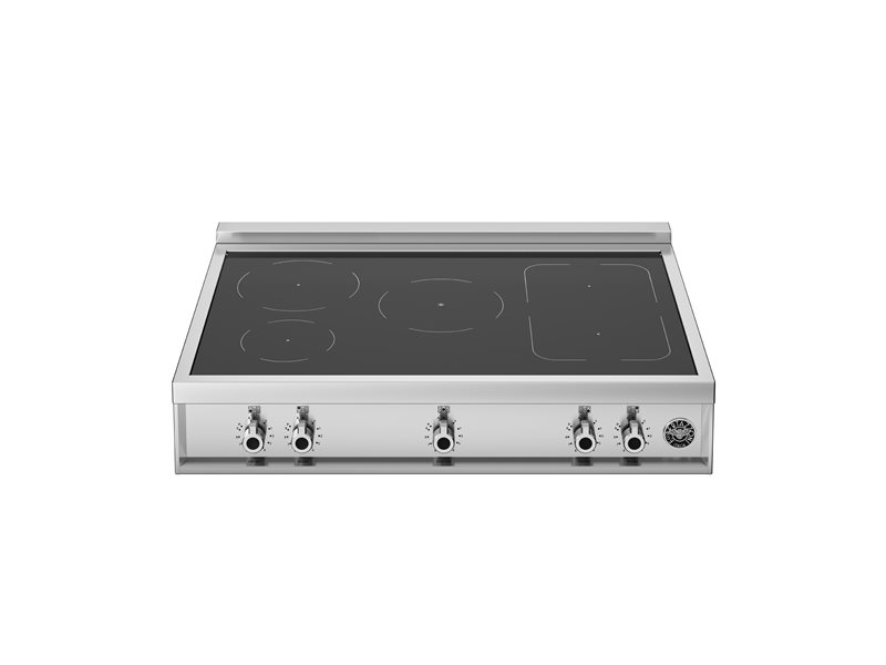 Bertazzoni Bertazzoni Pro Series 36" 5 Induction Zones Rangetop Stainless Steel - Culinary Kitchen OKC