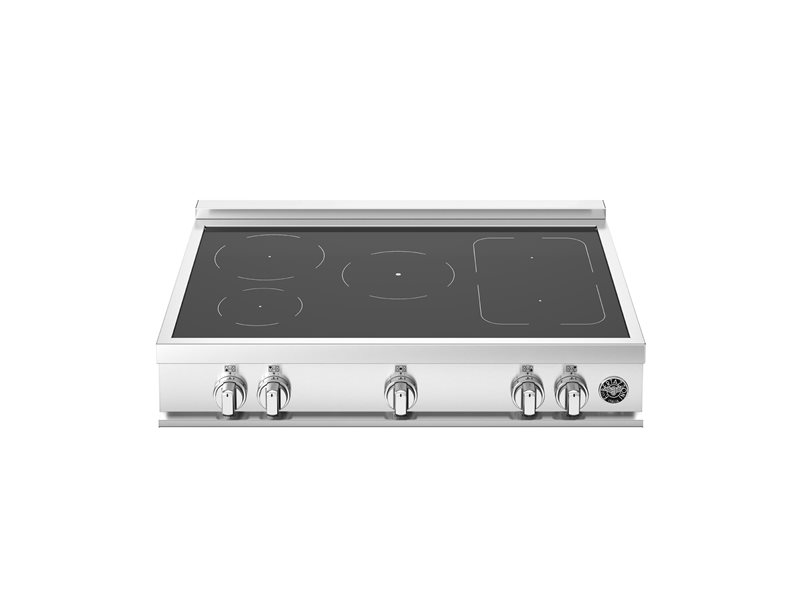 Bertazzoni Bertazzoni Master Series 36" 5 Induction Zones Rangetop Stainless Steel - Culinary Kitchen OKC