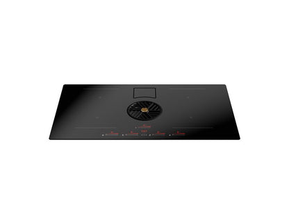 Bertazzoni Bertazzoni Master Series 36" Induction Downdraft Cooktop Black Glass - Culinary Kitchen OKC