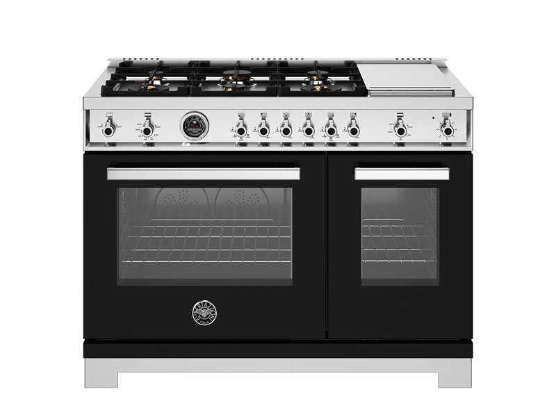 Bertazzoni Bertazzoni Pro Series 48" All-Gas Range 6 Brass Burners and Griddle - Culinary Kitchen OKC