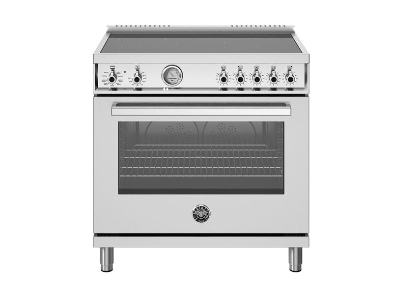 Bertazzoni Bertazzoni Pro Series 36" Induction Range 5 Heating Zones w Electric Oven - Culinary Kitchen OKC