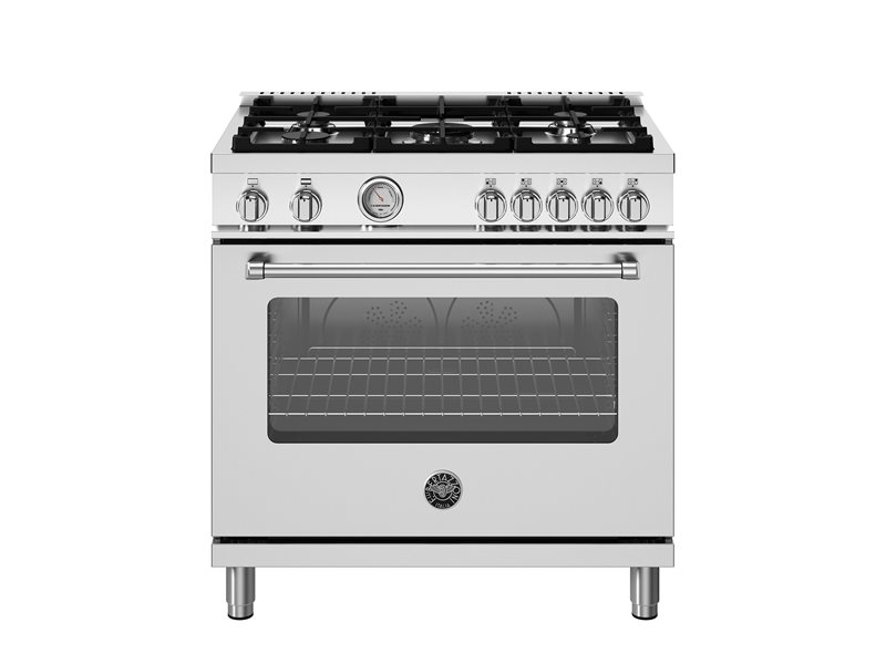 Bertazzoni Bertazzoni Master Series 36" All Gas Range w 5 Burners - Culinary Kitchen OKC
