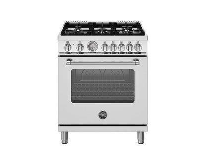 Bertazzoni Bertazzoni Master Series 30" Dual Fuel w 5 Burners and Electric Oven - Culinary Kitchen OKC